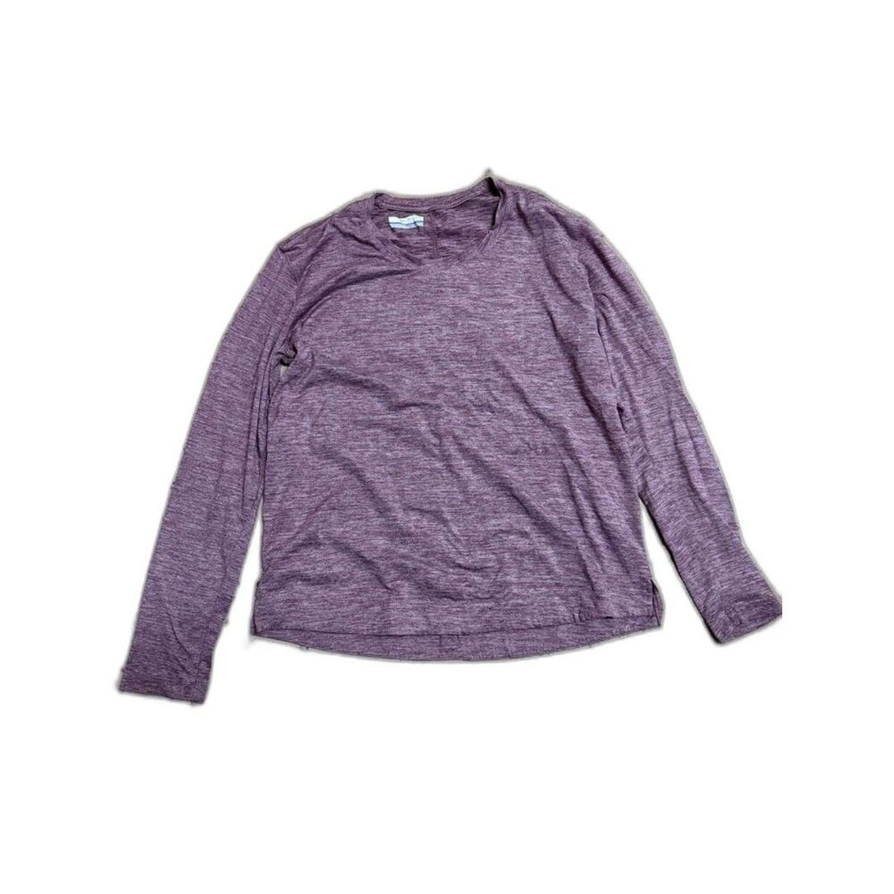 Columbia Long Sleeve Tee in Heather Plum